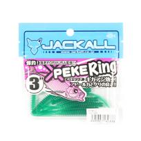Jackall minkštas masalas SW Light Game Peke Ring 3.0 Stealth Green (0338) blue