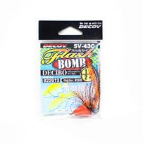 Decoy SV-43C Jig Head Flash Bomb Decibo Size 3/0 , 1/2 oz (2913) black