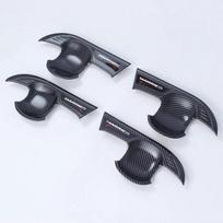 Ruili112 Toyota HARRIER 2022 2023 Automobilių aksesuarai Išorinės durų rankenų dangtelio rėmo lipduko apdaila Apsauga Kėbulas carbon fiber