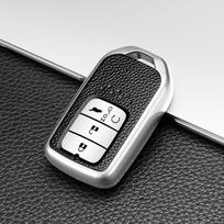 Odinis TPU automobilio 24 mygtukų raktų dangtelio korpusas, skirtas Honda Accord Civic City Crider CRV CR-V Jade XR-V HRV Odyssey Vezel priedai 4 Buttons balta