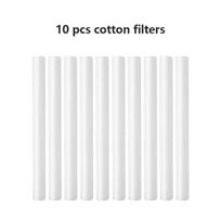 Humidifier Electric Air Aroma Diffuser Wood Ultrasonic  Air Humidifier Essential Oil Aromatherapy Cool Mist Maker For Bedroom 10 filter white