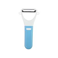 Peel Knife Peeler Grater Stainless Steel Ceramic Kitchen Fruit Knife Cutting Knife Portable Scraping mėlyna