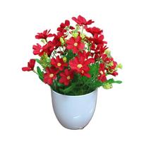 CUCU Simulate Flower Pot Tabletop Bonsai for Home Dining Table Decoration