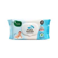 Mother Sparsh Water Based Baby Wipes Plant made Baby Wet Wipes 80 Pcs white