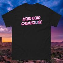 Mojo Dojo Casa House T-Shirt Movie Barbenheimer Unisex Men Women Top Summer Funny Graphic Fit Pink Premium Tee Cotton Limited XL blue