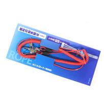 Shimano RP-001K Apsauginis troselis su karabinais 90cm Raudonas 745330 blue