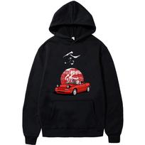 Anime Initial D Rising Jap Hoodie Jdm Drift Red Car Fashion Tops Harajuku Streetwear Hooded Fleece Sweatshirts Unisexs Long Sleeve 2XL