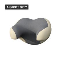Headrest Pillow for Car Seat Memory Foam Neck Support Pillow for Neck Pain Relief Resting Sleeping U-Shaped Soft Travel A gray