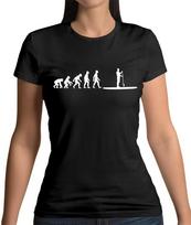 Evolution Of Man Paddle Boards T-Shirt Paddleboarding Boarding Sea S