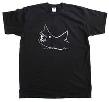 Great White Shark Retro Unisex T-shirt S