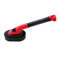 SEAMETAL Car Tire Wheel Waxing Sponge Long Handle Brush Anti-slip Cleaning Brush Polishing Tool 1pc