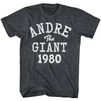 Andre The Giant Atg1980 Juodi Unisex Marškinėliai L gray