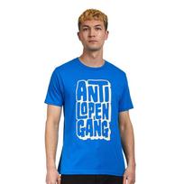 Antelope Gait Thick Blocked Blue Unisex T-shirt S