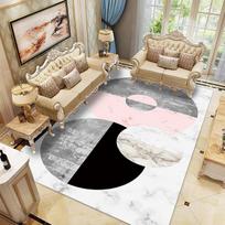 Paprastas kelių tipų miegamojo virtuvės grindų kilimėlis, pritaikytas geometrinis kilimas Tapis salono kilimėliai Balkono vonios kilimėliai Miegamojo kilimėliai 80x120cm gray