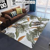Žalias augalas lapai Vaikų kambario kilimėlis durų kilimėlis maldos kilimėlis prieškambario kilimas miegamajame virtuvėje kilimėlis Alfombra juosta 80x120cm gray