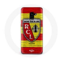 Coque Samsung Galaxy A5 2018 rcl lens original jaune et rouge geltona