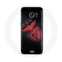 Case - Maniacase - Samsung Galaxy S7 - Black - Soft - Benfica Pattern juoda