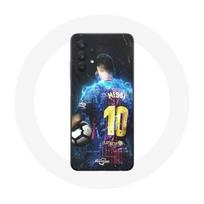 Dėklas Samsung Galaxy A32 5G - Lionel Messi - FC Barcelona - Minkštas - Sportinis - Baltas