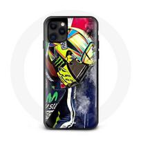 Coque - Valentino Rossi - iPhone 12 Mini - Noir - Souple - Protection contre les chocs
