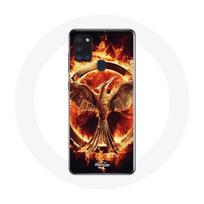 Coque Samsung Galaxy A21S Hunger Games Film Logo