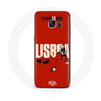 Coque pour Samsung Galaxy S7 Edge La casa de papel Lisboa dessin