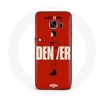 Coque pour Samsung Galaxy S7 Edge La Casa De Papel denver dessin