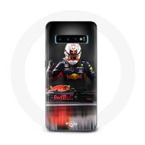 Case - Maniacase - Samsung Galaxy S10 Plus - Formula 1 Max Verstappen - Soft - Black juoda