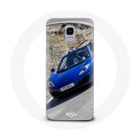 Coque pour Samsung Galaxy A6 2018 Formule 1 McLaren Voiture Bleu