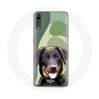 Coque pour Huawei P20 Beauceron Noir Race de chiens juoda