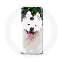 Coque pour Huawei p30 lite Samoyède Blanc Race de chiens balta