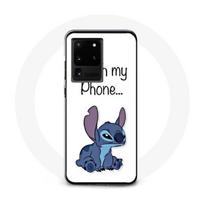 Coque pour Samsung Galaxy S20 Ultra Lilo et Stitch mignon Fond blanc