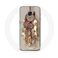 Coque pour samsung galaxy S6 edge Attrape Rêve Marron