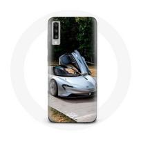 Coque pour Samsung Galaxy A50 Formule 1 McLaren Voiture Gris