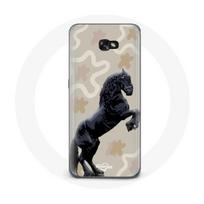 Coque pour samsung galaxy A5 2016 Frison Noir Race de cheval