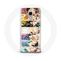 Coque pour Samsung Galaxy A8 2018 BTS You Never Walk Alone Affiche Chanson Not Today
