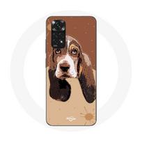 Coque pour Xiaomi Redmi Note 11S Basset Hound chien visage