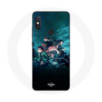 Coque pour Xiaomi Redmi Note 5 AI Dual Camera Demon Slayer Manga Tanjiro et Nezuko