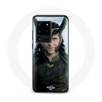 Case - Maniacase - Samsung Galaxy S20 Ultra - Loki Thor Ragnarok - Soft - Black juoda