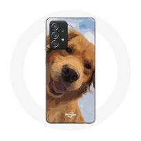 Coque pour Samsung Galaxy A52 Golden retriever Race de chiens