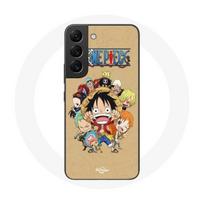 Coque pour Samsung Galaxy S21 FE One piece Manga Equipage du Chapeau de Paille