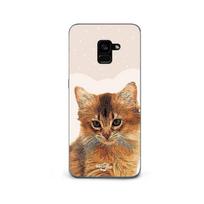 Coque pour Samsung Galaxy A8 Plus Somali Race de chats