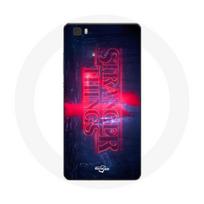 Coque pour Huawei P8 Lite Stranger Things Logo Transparent Saison 4 Bande annonce 2022