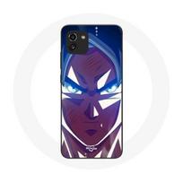 Coque pour Samsung Galaxy A03 Dragon Ball Goku Visage énervé