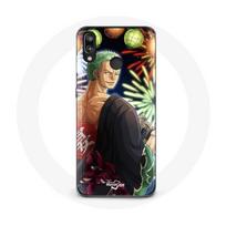 Coque pour Huawei P20 Lite One Piece Joyeux noël Zoro Anime Manga
