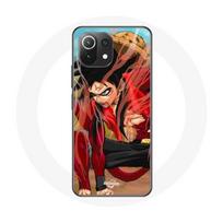 Coque pour Xiaomi Mi 11 Lite Luffy Gear 5 One Piece Manga Anime