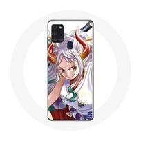 Coque pour Samsung Galaxy A21S Yamato One Piece Anime Poster