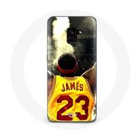Coque pour Samsung Galaxy A8 Plus Lebron James Joueur de Basketball