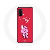 Coque pour Oppo A16 BTS Bangtan Garçons BT21 Cooky Fond Rouge