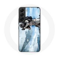 Dėklas Samsung Galaxy S21 FE Star Wars mūšio laukas