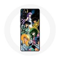 Case - Maniacase - Samsung Galaxy S20 Plus - Knights of the Zodiac - Soft - Black juoda